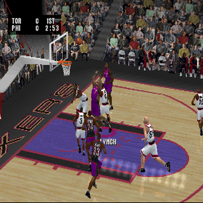 
NBA Live 2002 | PlayStation | gameplay screenshot | Region: North America | source-country= | Data by MobyGames.com