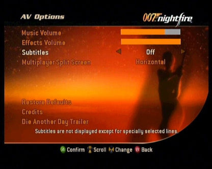 007: Nightfire | Xbox | gameplay screenshot | region=North America | source-country= | zypher-v2 | moby-38d4752c71db | Data by MobyGames.com
