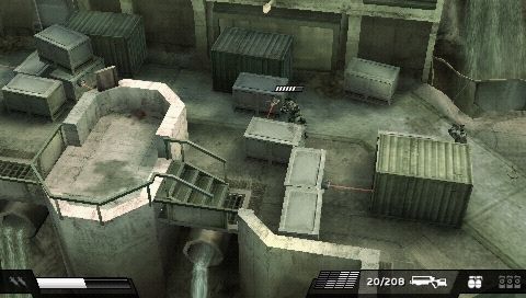 Killzone: Liberation | PSP | gameplay screenshot | region=North America | source-country= | zypher-v2 | moby-ea2789e1c915 | Data by MobyGames.com