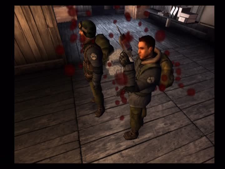 The Thing | PlayStation 2 | gameplay screenshot | Data by MobyGames.com