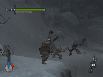 
The Lord of the Rings: The Two Towers | PlayStation 2 | gameplay screenshot | Region: North America | source-country= | Data by MobyGames.com