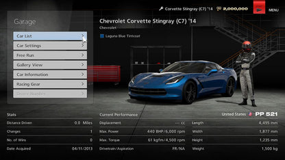 
Gran Turismo 6 - Anniversary Edition | PlayStation 3 | gameplay screenshot | Data by MobyGames.com