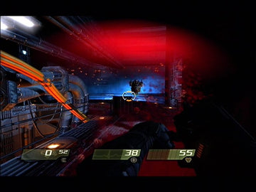 Quake 4 | Xbox 360 | gameplay screenshot | region=North America | source-country= | zypher-v2 | moby-879858a2fd53 | Data by MobyGames.com