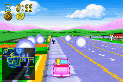 
The Simpsons: Road Rage | Game Boy Advance | gameplay screenshot | Data by MobyGames.com