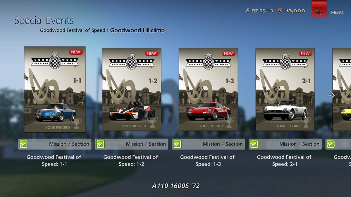 
Gran Turismo 6 | PlayStation 3 | gameplay screenshot | Data by MobyGames.com