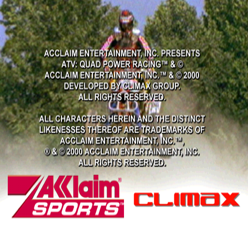 ATV: Quad Power Racing | PlayStation | gameplay screenshot | Region: North America | source-country= | Data by MobyGames.com