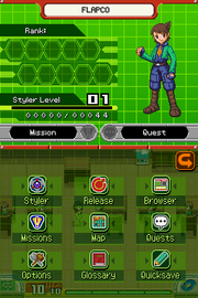 Pokémon Ranger: Shadows of Almia | Nintendo DS | gameplay screenshot | region=North America | source-country= | zypher-v2 | moby-282d11d6ddbc | Data by MobyGames.com