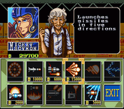 
U.N. Squadron | SNES | gameplay screenshot | Data by MobyGames.com