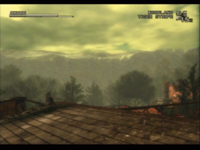 
Metal Gear Solid 3: Snake Eater | PlayStation 2 | gameplay screenshot | Data by MobyGames.com