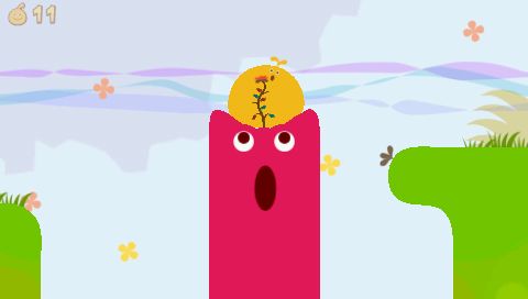 
LocoRoco | PSP | gameplay screenshot | Data by MobyGames.com
