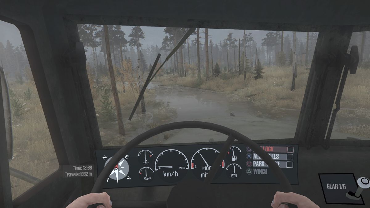 
Spintires: MudRunner | PlayStation 4 | gameplay screenshot | Region: North America | source-country= | Data by MobyGames.com