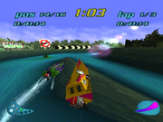 
Turbo Prop Racing | PlayStation | gameplay screenshot | Data by MobyGames.com