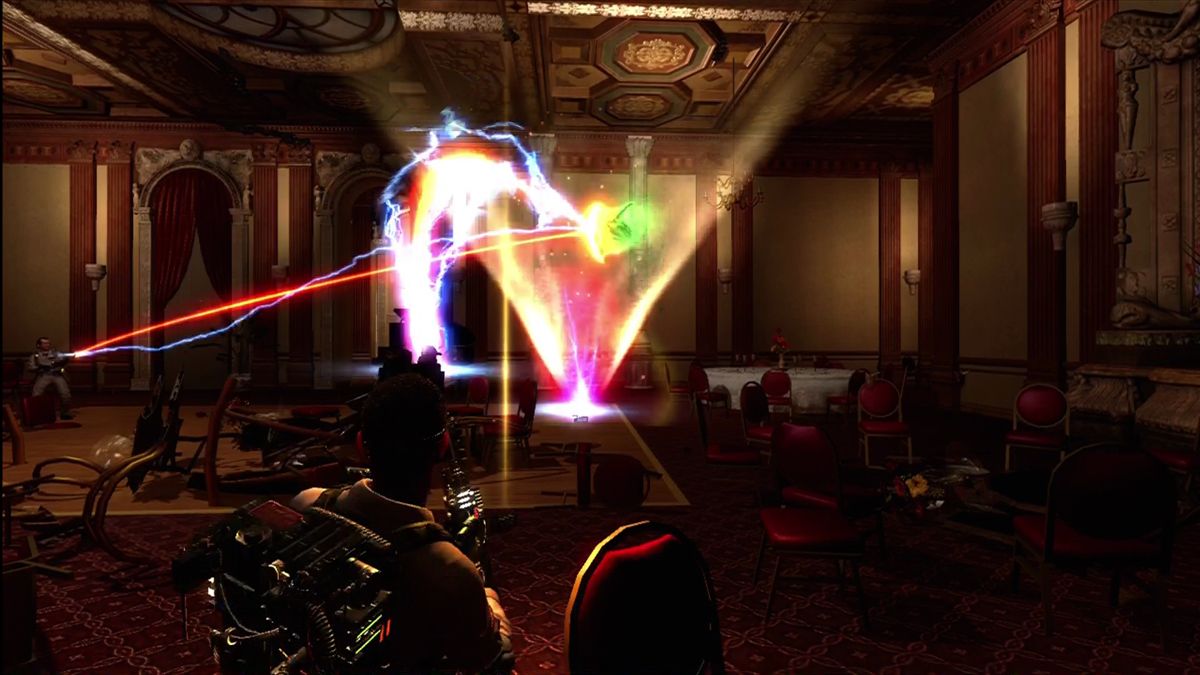 
Ghostbusters: The Video Game | Xbox 360 | gameplay screenshot | Region: North America | source-country= | Data by MobyGames.com