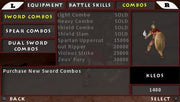 
300: March to Glory | PSP | gameplay screenshot | Data by MobyGames.com
