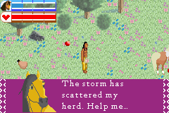 
Spirit: Stallion of the Cimarron | Game Boy Advance | gameplay screenshot | Data by MobyGames.com