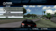 Test Drive Unlimited | PSP | gameplay screenshot | region=North America | source-country= | zypher-v2 | moby-dcb3f09504dc | Data by MobyGames.com