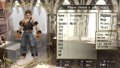 Valhalla Knights | PSP | gameplay screenshot | region=North America | source-country= | zypher-v2 | moby-a9d9c6da2e4b | Data by MobyGames.com
