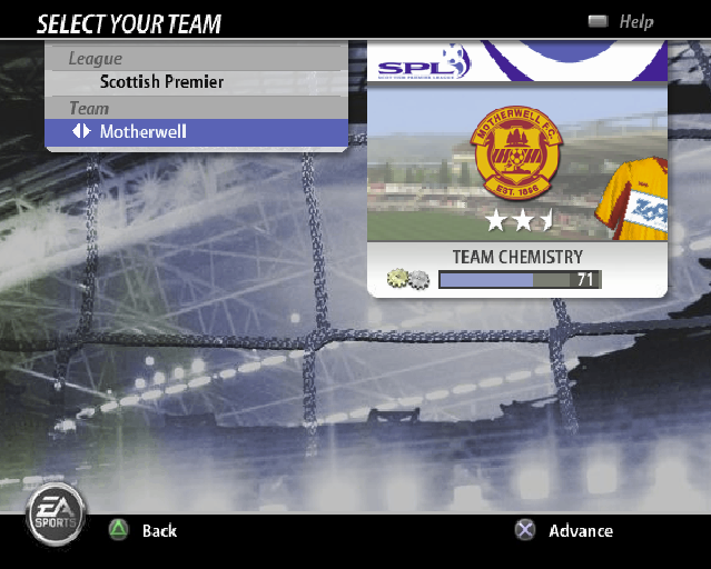 FIFA Soccer 06 | PlayStation 2 | gameplay screenshot | Data by MobyGames.com