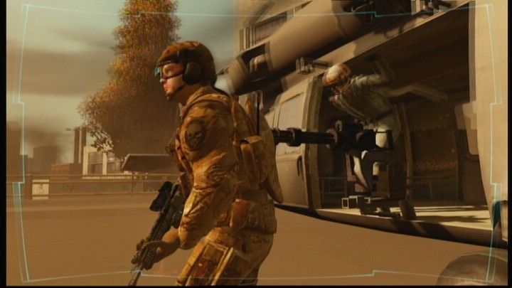 Tom Clancy's Ghost Recon: Advanced Warfighter | Xbox 360 | gameplay screenshot | region=North America | source-country= | zypher-v2 | moby-580857dd49ff | Data by MobyGames.com