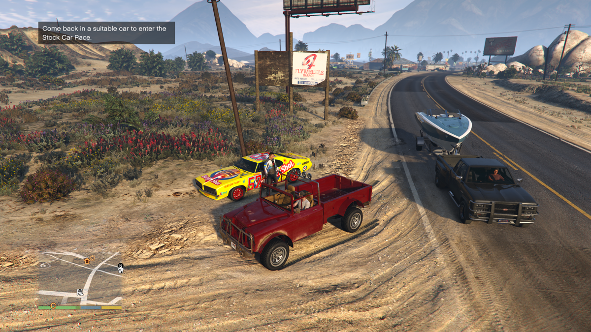 Grand Theft Auto V | Xbox Series | gameplay screenshot | region=North America | source-country= | zypher-v2 | moby-7c8e79adb64e | Data by MobyGames.com