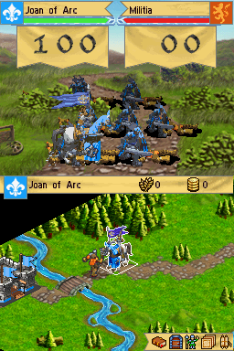 
Age of Empires: The Age of Kings | Nintendo DS | gameplay screenshot | Data by MobyGames.com