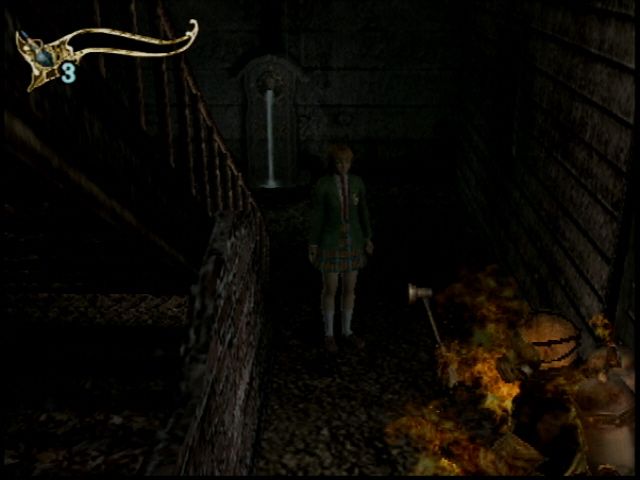 Clock Tower 3 | PlayStation 2 | gameplay screenshot | region=North America | source-country= | zypher-v2 | moby-3414178f19a9 | Data by MobyGames.com
