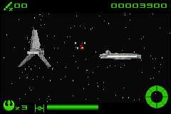 
Star Wars: Flight of the Falcon | Game Boy Advance | gameplay screenshot | Data by MobyGames.com
