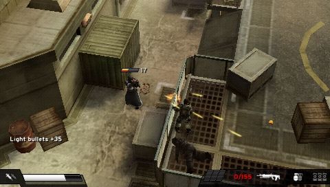 Killzone: Liberation | PSP | gameplay screenshot | region=North America | source-country= | zypher-v2 | moby-6971166fa55c | Data by MobyGames.com