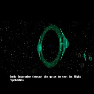 Star Trek: Encounters | PlayStation 2 | gameplay screenshot | region=North America | source-country= | zypher-v2 | moby-41558015e9c2 | Data by MobyGames.com