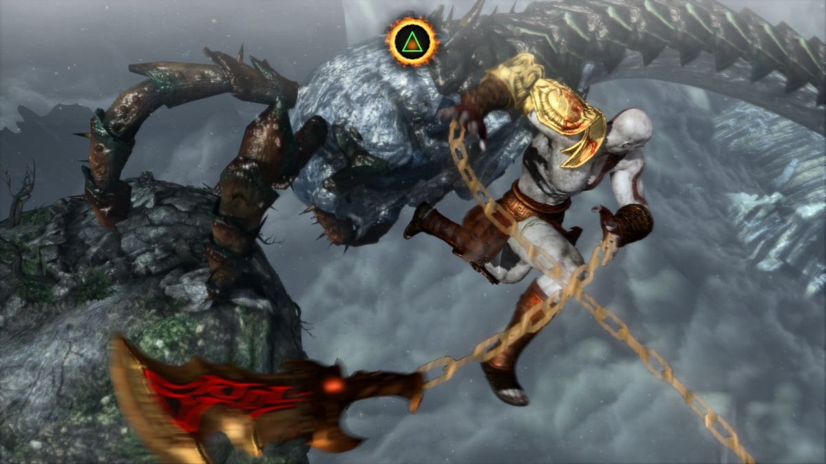 God of War III | PlayStation 3 | gameplay screenshot | region=North America | source-country= | zypher-v2 | moby-f35daa89bfc1 | Data by MobyGames.com
