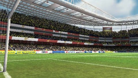 FIFA Soccer 08 | PSP | gameplay screenshot | Data by MobyGames.com