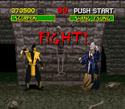 
Mortal Kombat | SNES | gameplay screenshot | Data by MobyGames.com