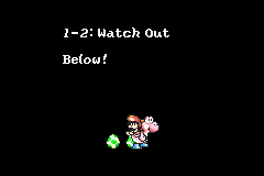 
Yoshi's Island: Super Mario Advance 3 | Game Boy Advance | gameplay screenshot | Region: North America | source-country= | Data by MobyGames.com