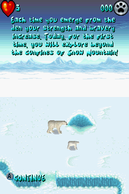 
Arctic Tale | Nintendo DS | gameplay screenshot | Region: North America | source-country= | Data by MobyGames.com