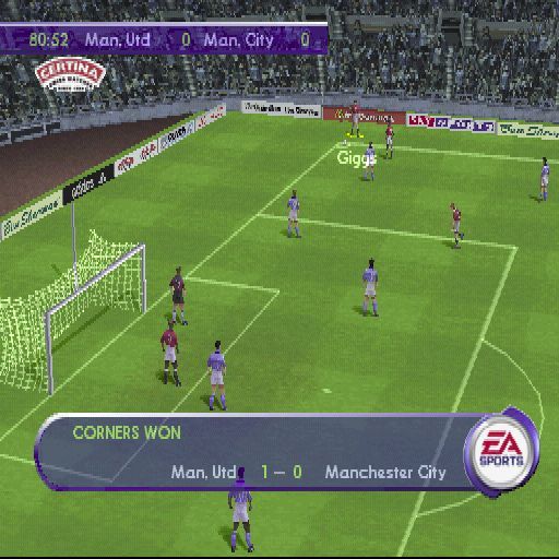 
FIFA 2001: Major League Soccer | PlayStation | gameplay screenshot | Data by MobyGames.com