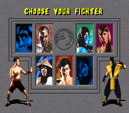 
Mortal Kombat | SNES | gameplay screenshot | Data by MobyGames.com