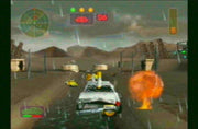 Vigilante 8 | PlayStation | gameplay screenshot | region=North America | source-country= | zypher-v2 | moby-bb9e027aa00d | Data by MobyGames.com