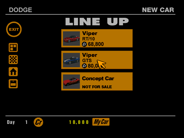 
Gran Turismo | PlayStation | gameplay screenshot | Data by MobyGames.com