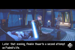 Star Wars: Episode II - Attack of the Clones | Game Boy Advance | gameplay screenshot | region=North America | source-country= | zypher-v2 | moby-033efbdb592d | Data by MobyGames.com