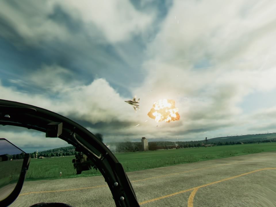 Ace Combat 7: Skies Unknown | PlayStation 4 | gameplay screenshot | Data by MobyGames.com
