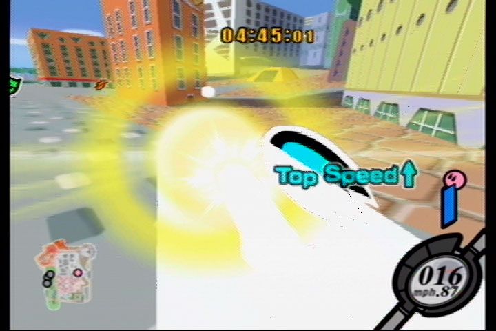 Kirby Air Ride | GameCube | gameplay screenshot | region=North America | source-country= | zypher-v2 | moby-660f81d1b88a | Data by MobyGames.com