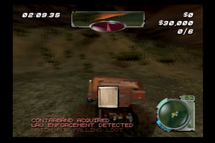 Smuggler's Run 2: Hostile Territory | PlayStation 2 | gameplay screenshot | region=North America | source-country= | zypher-v2 | moby-4bed08daaada | Data by MobyGames.com