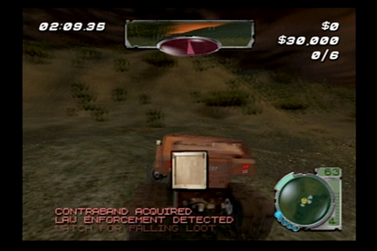 Smuggler's Run 2: Hostile Territory | PlayStation 2 | gameplay screenshot | region=North America | source-country= | zypher-v2 | moby-4bed08daaada | Data by MobyGames.com