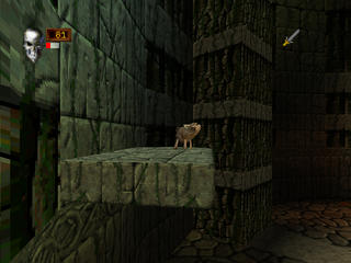 
Deathtrap Dungeon | PlayStation | gameplay screenshot | Region: North America | source-country= | Data by MobyGames.com