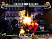 
Capcom vs. SNK Pro | PlayStation | gameplay screenshot | Data by MobyGames.com