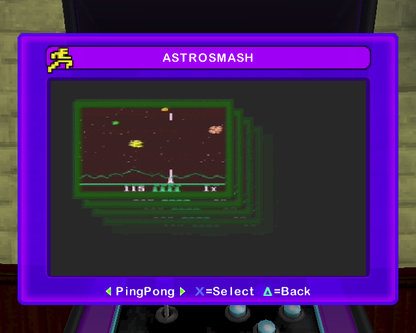 Intellivision Lives! | PlayStation 2 | gameplay screenshot | region=North America | source-country= | zypher-v2 | moby-57d8c55f8051 | Data by MobyGames.com