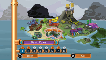 
Pipe Mania | PSP | gameplay screenshot | Data by MobyGames.com