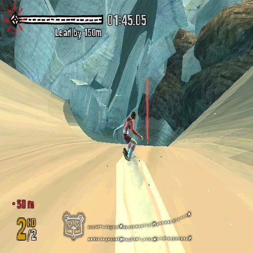 
SSX on Tour | PlayStation 2 | gameplay screenshot | Data by MobyGames.com