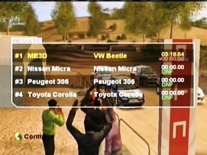 RalliSport Challenge | Xbox | gameplay screenshot | region=North America | source-country= | zypher-v2 | moby-743d09476128 | Data by MobyGames.com