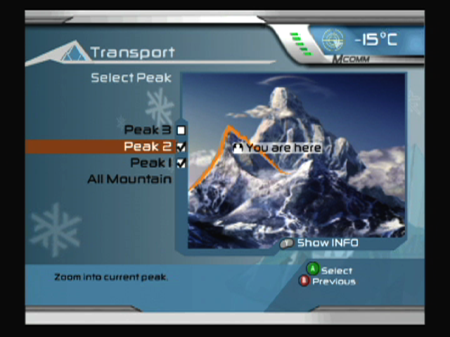 
SSX 3 | GameCube | gameplay screenshot | Data by MobyGames.com